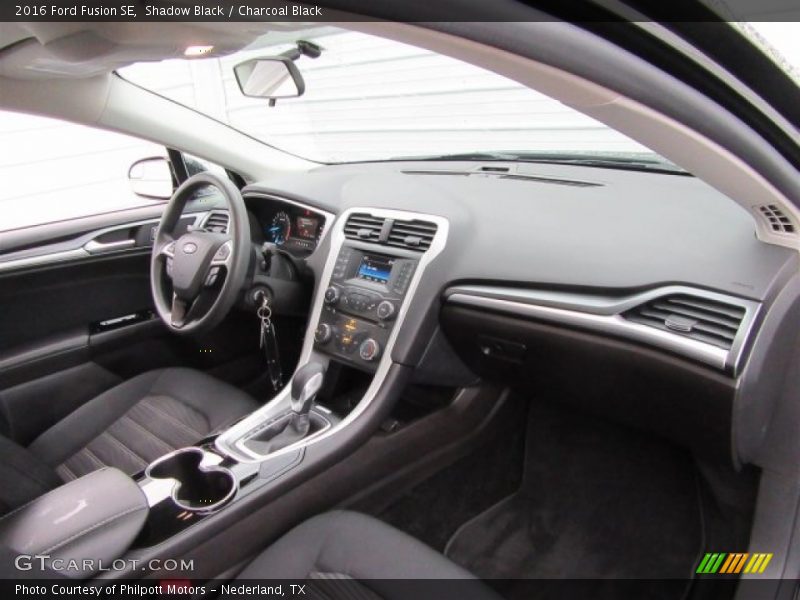 Shadow Black / Charcoal Black 2016 Ford Fusion SE