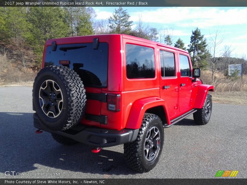 Firecracker Red / Black 2017 Jeep Wrangler Unlimited Rubicon Hard Rock 4x4