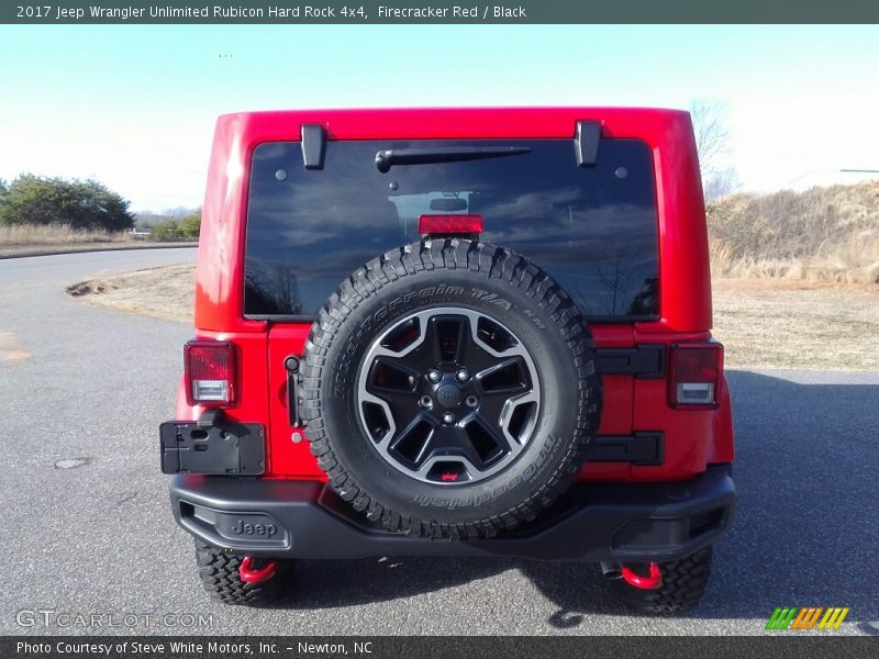 Firecracker Red / Black 2017 Jeep Wrangler Unlimited Rubicon Hard Rock 4x4