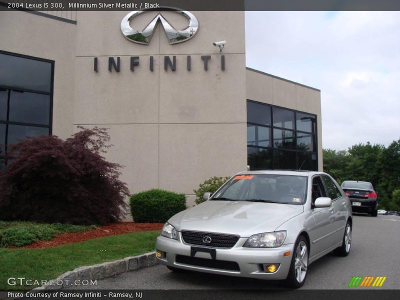 Millinnium Silver Metallic / Black 2004 Lexus IS 300