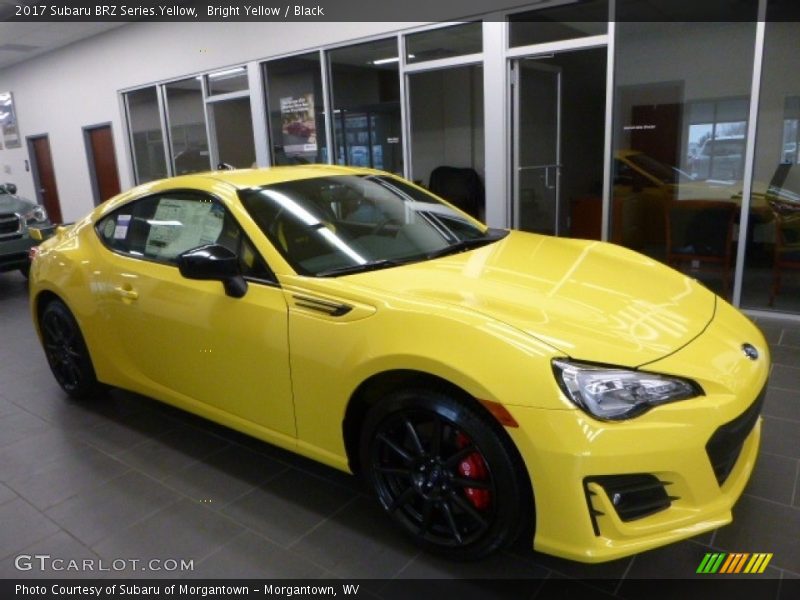 Front 3/4 View of 2017 BRZ Series.Yellow