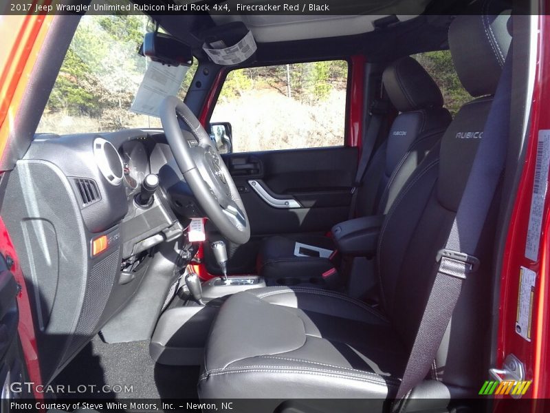 Firecracker Red / Black 2017 Jeep Wrangler Unlimited Rubicon Hard Rock 4x4