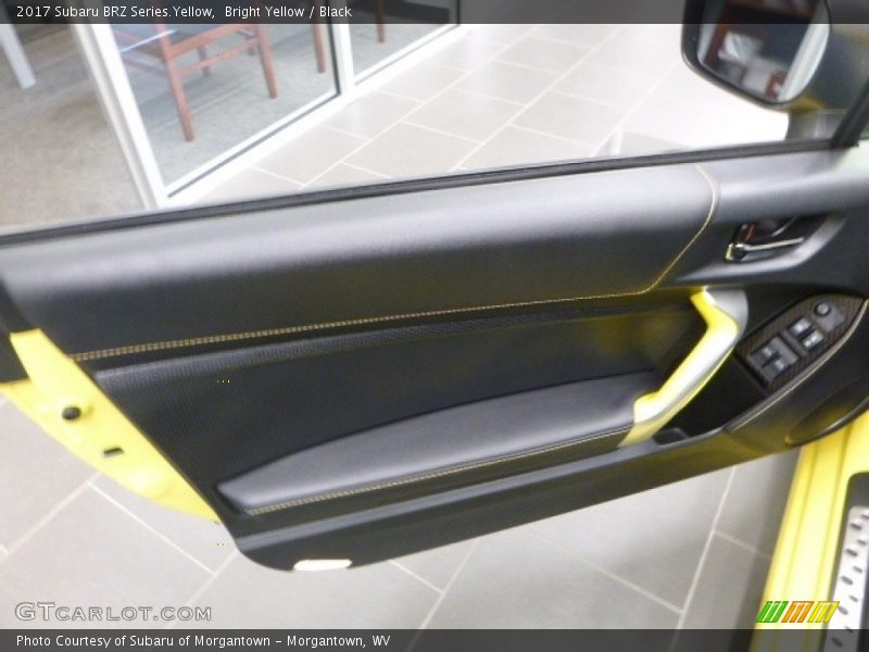 Door Panel of 2017 BRZ Series.Yellow