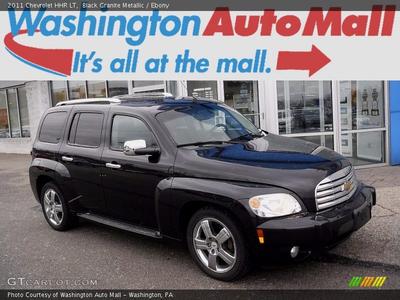 Black Granite Metallic / Ebony 2011 Chevrolet HHR LT