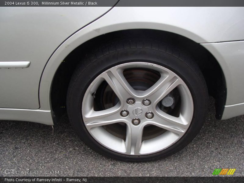 Millinnium Silver Metallic / Black 2004 Lexus IS 300