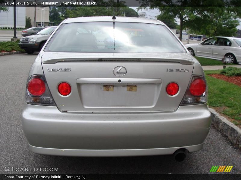 Millinnium Silver Metallic / Black 2004 Lexus IS 300
