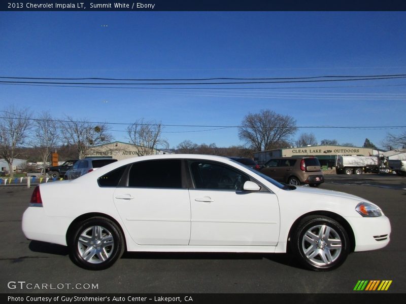 Summit White / Ebony 2013 Chevrolet Impala LT