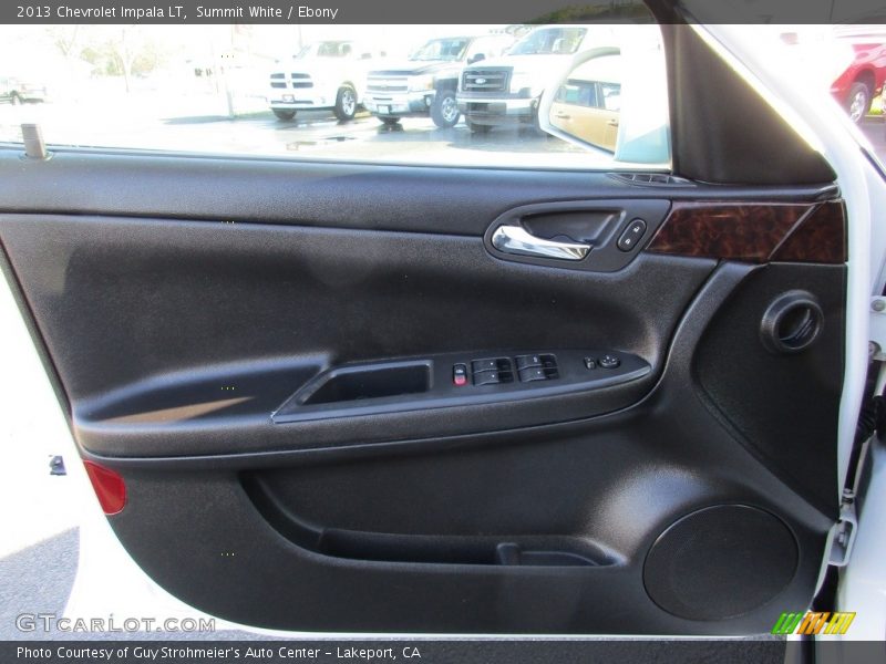 Summit White / Ebony 2013 Chevrolet Impala LT