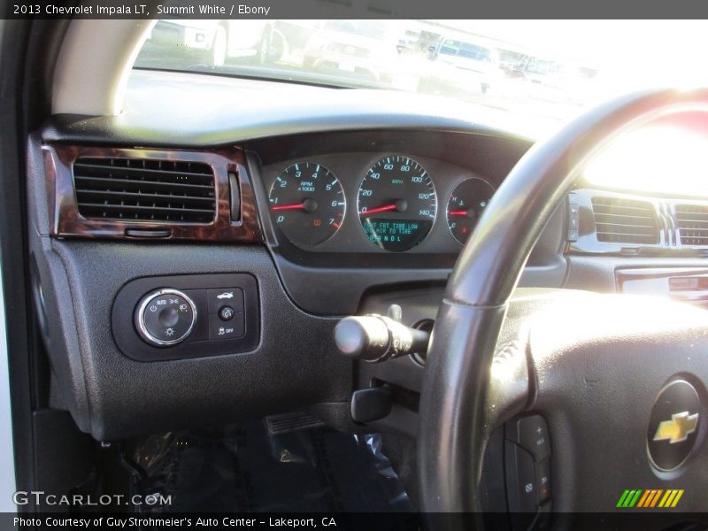 Summit White / Ebony 2013 Chevrolet Impala LT
