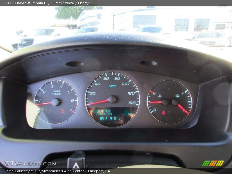 Summit White / Ebony 2013 Chevrolet Impala LT