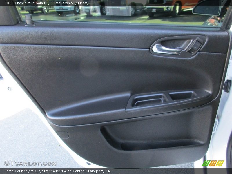 Summit White / Ebony 2013 Chevrolet Impala LT