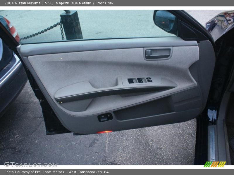 Majestic Blue Metallic / Frost Gray 2004 Nissan Maxima 3.5 SE