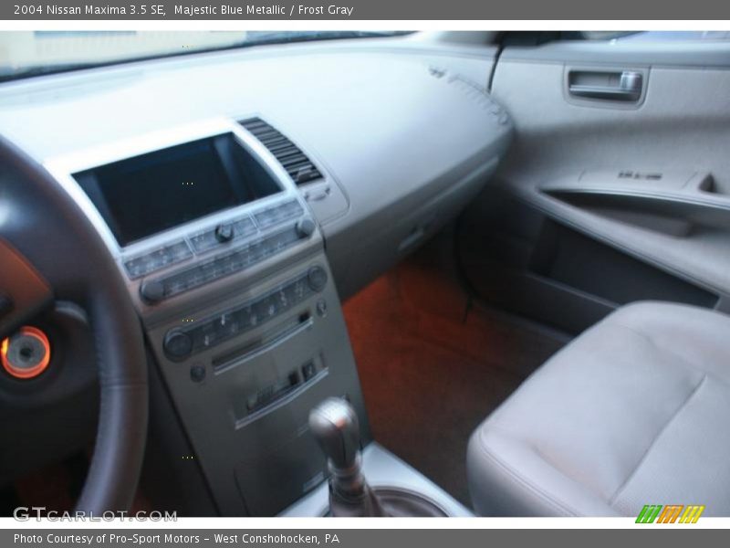 Majestic Blue Metallic / Frost Gray 2004 Nissan Maxima 3.5 SE