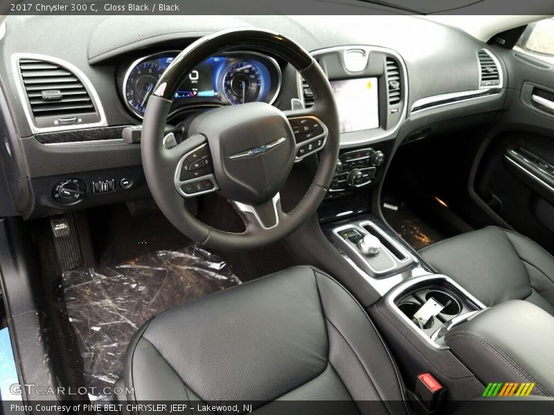  2017 300 C Black Interior