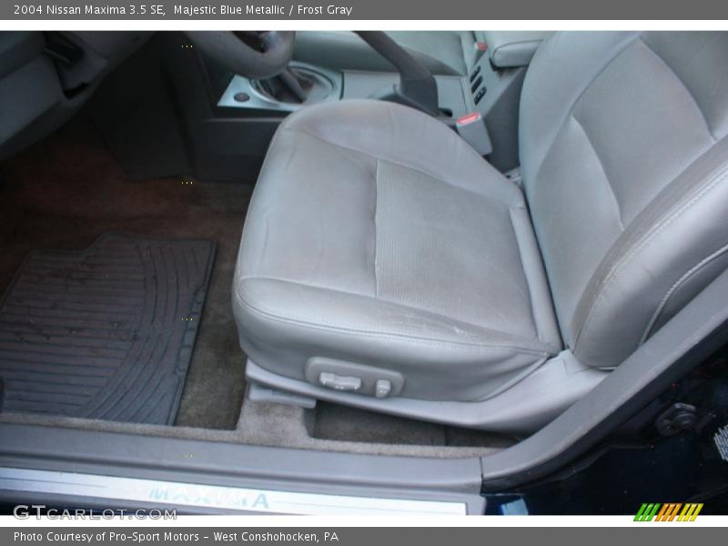 Majestic Blue Metallic / Frost Gray 2004 Nissan Maxima 3.5 SE