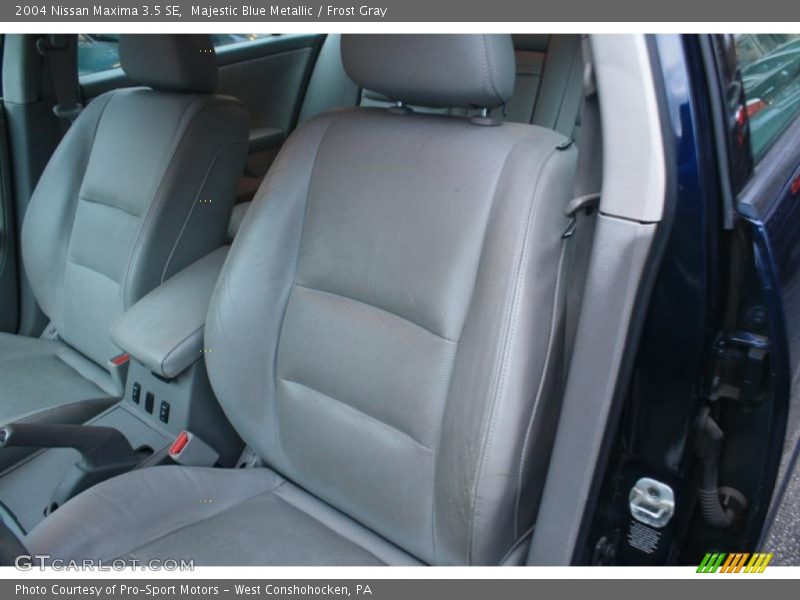 Majestic Blue Metallic / Frost Gray 2004 Nissan Maxima 3.5 SE