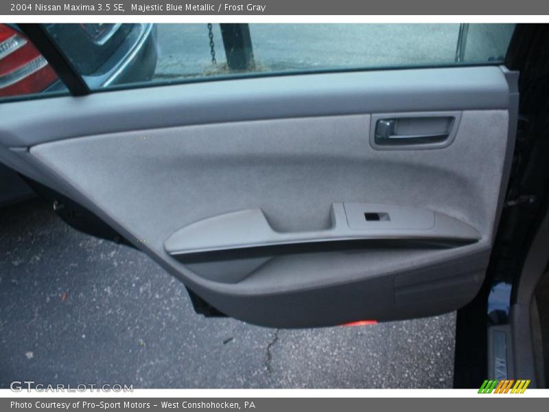 Majestic Blue Metallic / Frost Gray 2004 Nissan Maxima 3.5 SE