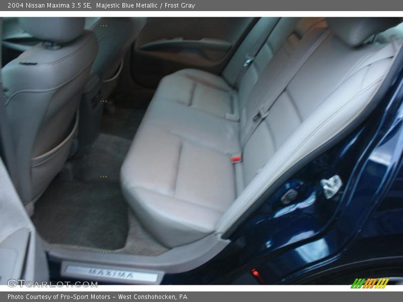 Majestic Blue Metallic / Frost Gray 2004 Nissan Maxima 3.5 SE