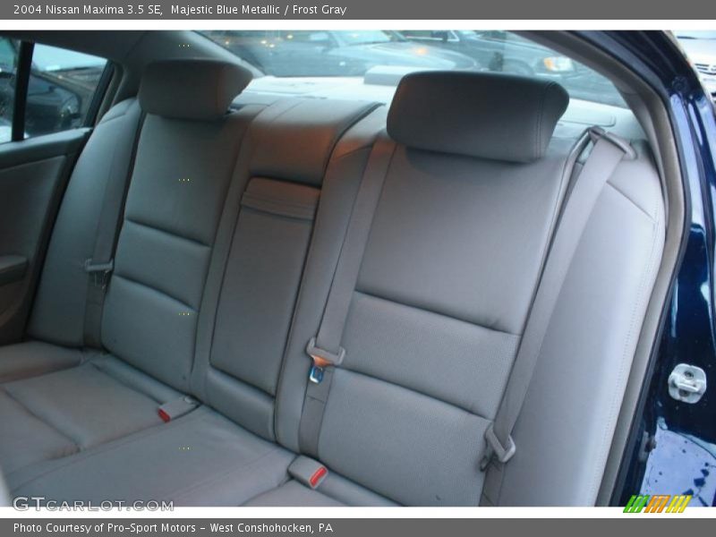 Majestic Blue Metallic / Frost Gray 2004 Nissan Maxima 3.5 SE