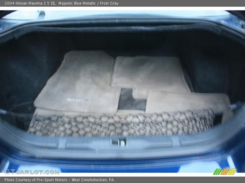 Majestic Blue Metallic / Frost Gray 2004 Nissan Maxima 3.5 SE