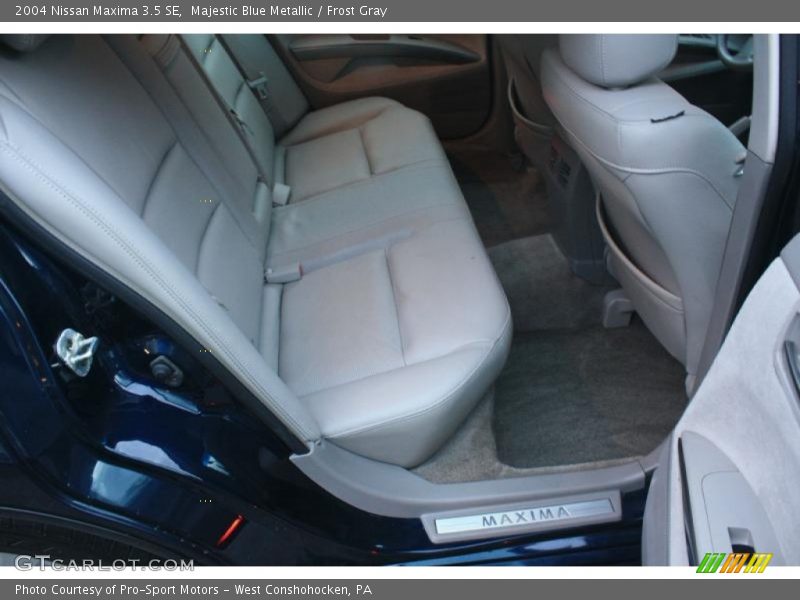 Majestic Blue Metallic / Frost Gray 2004 Nissan Maxima 3.5 SE