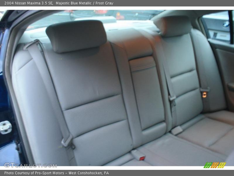 Majestic Blue Metallic / Frost Gray 2004 Nissan Maxima 3.5 SE
