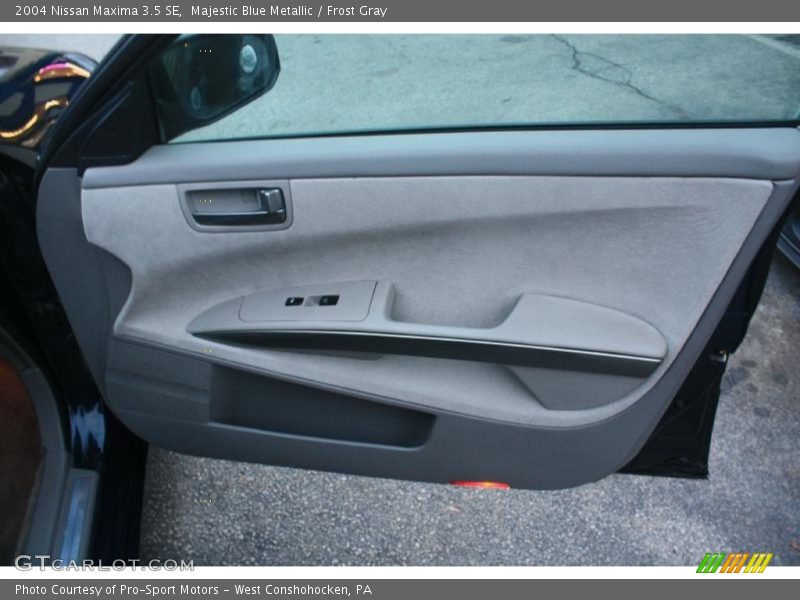 Majestic Blue Metallic / Frost Gray 2004 Nissan Maxima 3.5 SE