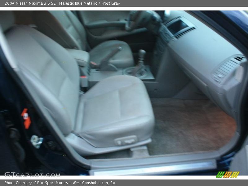 Majestic Blue Metallic / Frost Gray 2004 Nissan Maxima 3.5 SE