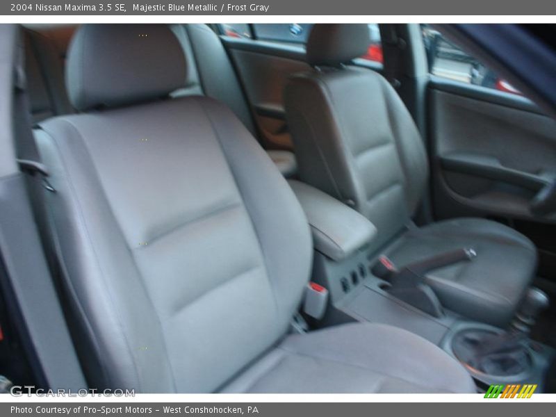 Majestic Blue Metallic / Frost Gray 2004 Nissan Maxima 3.5 SE