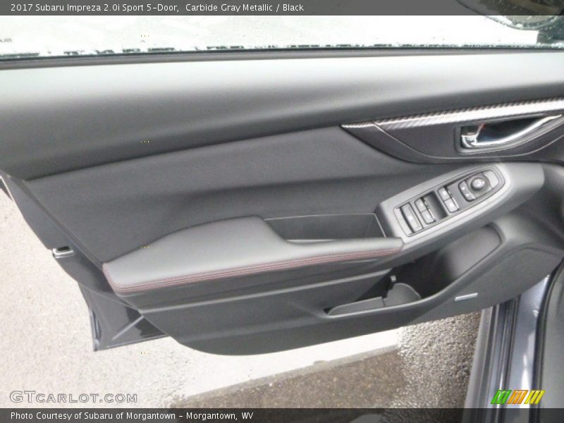 Carbide Gray Metallic / Black 2017 Subaru Impreza 2.0i Sport 5-Door