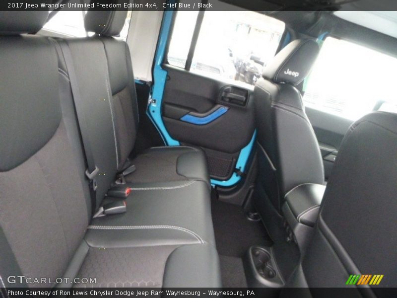 Chief Blue / Black 2017 Jeep Wrangler Unlimited Freedom Edition 4x4