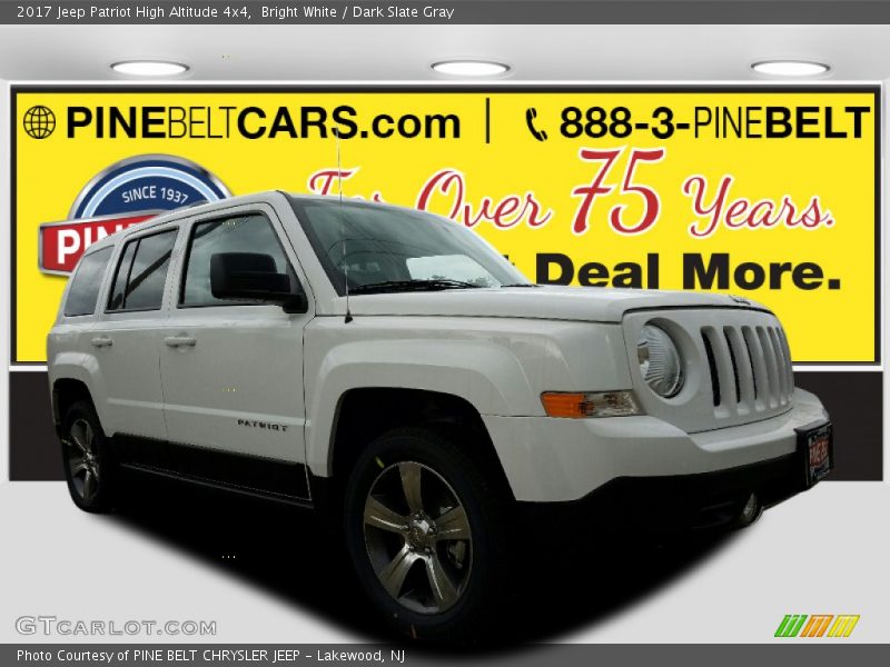Bright White / Dark Slate Gray 2017 Jeep Patriot High Altitude 4x4