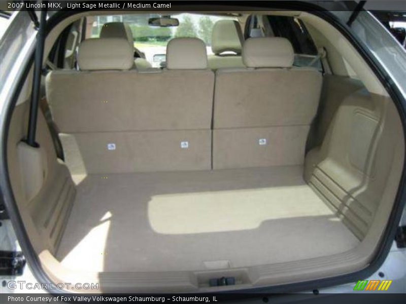 Light Sage Metallic / Medium Camel 2007 Lincoln MKX