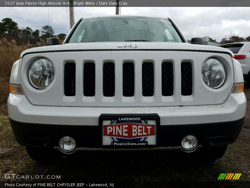 Bright White / Dark Slate Gray 2017 Jeep Patriot High Altitude 4x4