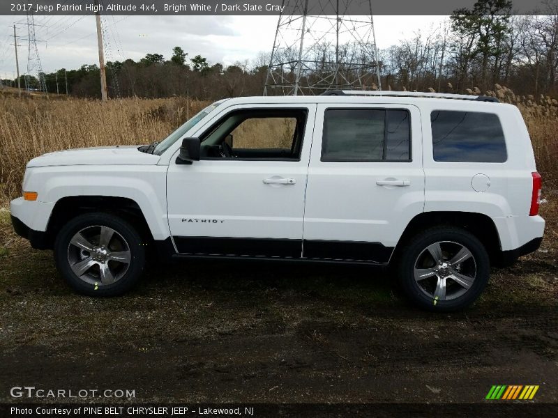 Bright White / Dark Slate Gray 2017 Jeep Patriot High Altitude 4x4