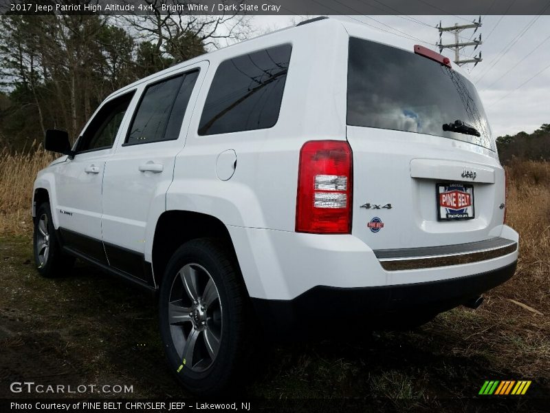 Bright White / Dark Slate Gray 2017 Jeep Patriot High Altitude 4x4