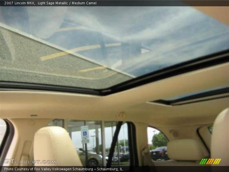 Light Sage Metallic / Medium Camel 2007 Lincoln MKX