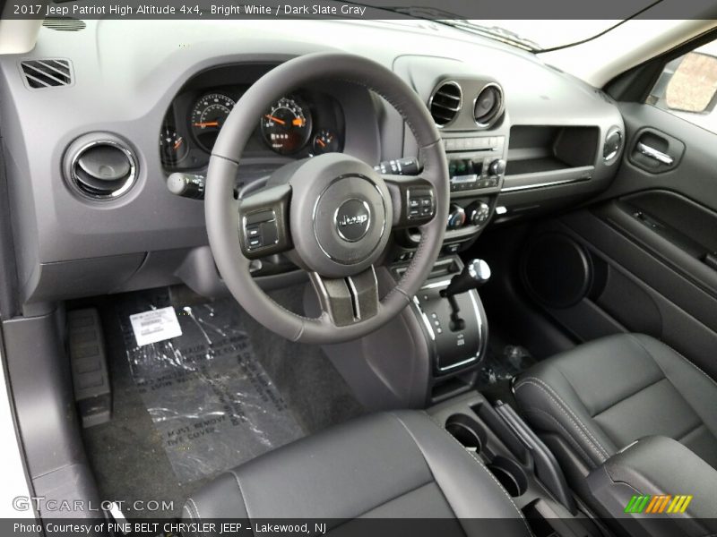 Bright White / Dark Slate Gray 2017 Jeep Patriot High Altitude 4x4