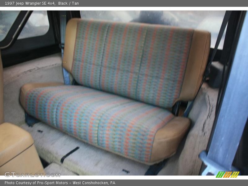 Black / Tan 1997 Jeep Wrangler SE 4x4