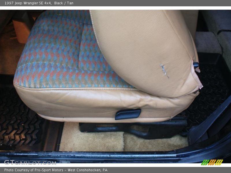 Black / Tan 1997 Jeep Wrangler SE 4x4