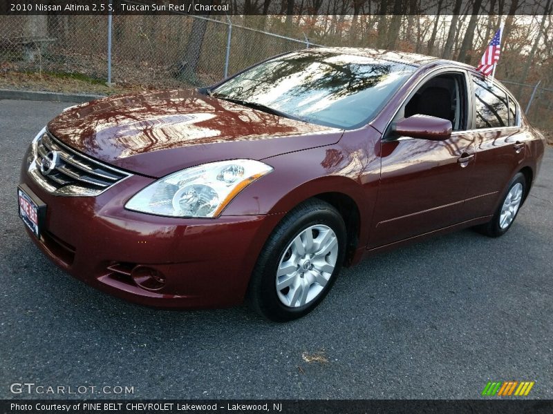 Tuscan Sun Red / Charcoal 2010 Nissan Altima 2.5 S