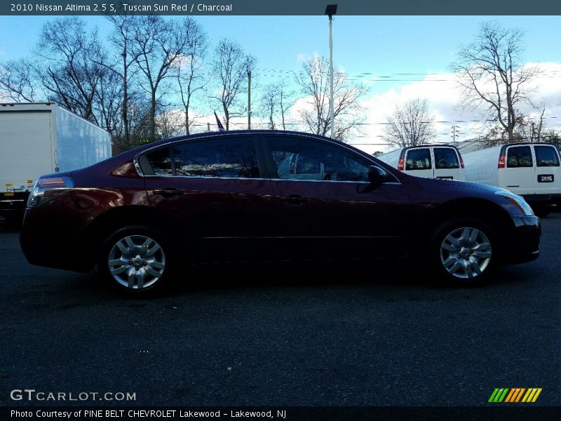 Tuscan Sun Red / Charcoal 2010 Nissan Altima 2.5 S