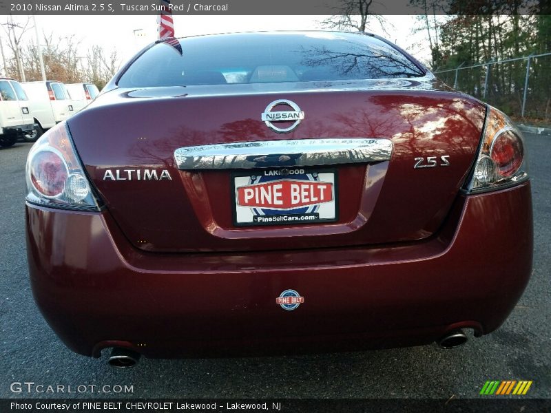 Tuscan Sun Red / Charcoal 2010 Nissan Altima 2.5 S