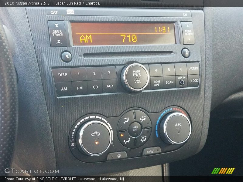 Tuscan Sun Red / Charcoal 2010 Nissan Altima 2.5 S