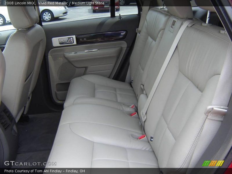 Vivid Red Metallic / Medium Light Stone 2008 Lincoln MKX