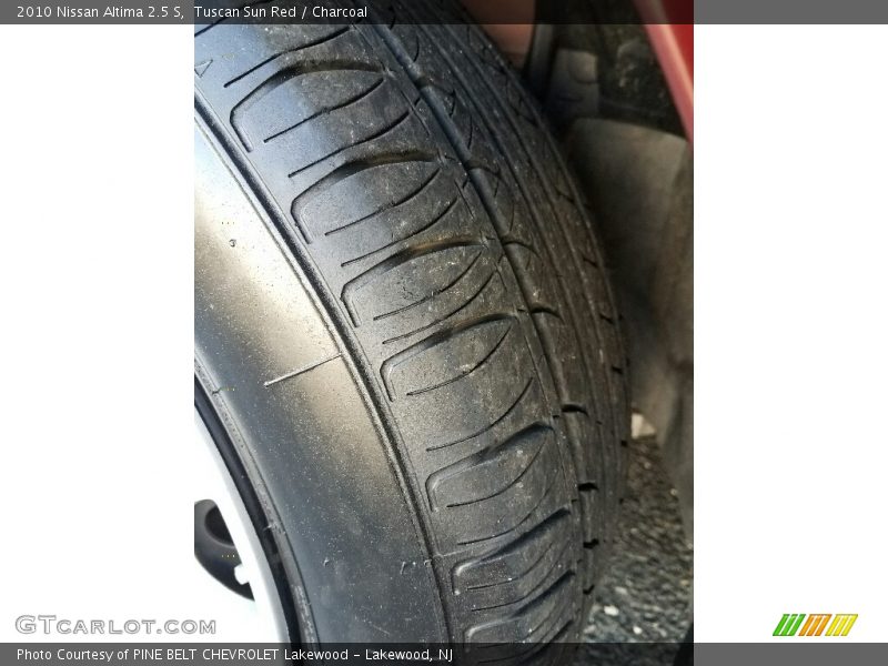 Tuscan Sun Red / Charcoal 2010 Nissan Altima 2.5 S