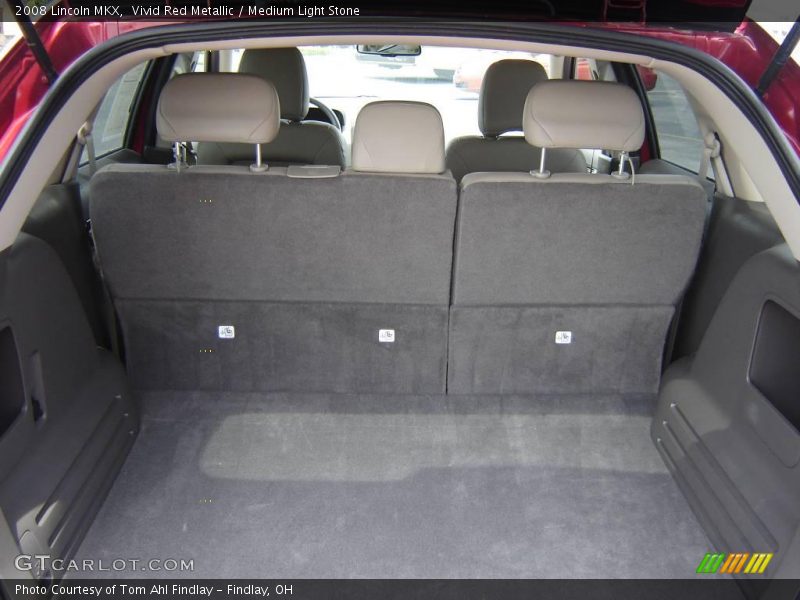 Vivid Red Metallic / Medium Light Stone 2008 Lincoln MKX