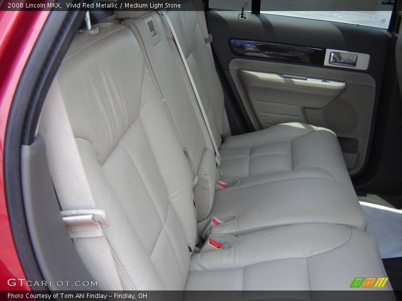 Vivid Red Metallic / Medium Light Stone 2008 Lincoln MKX