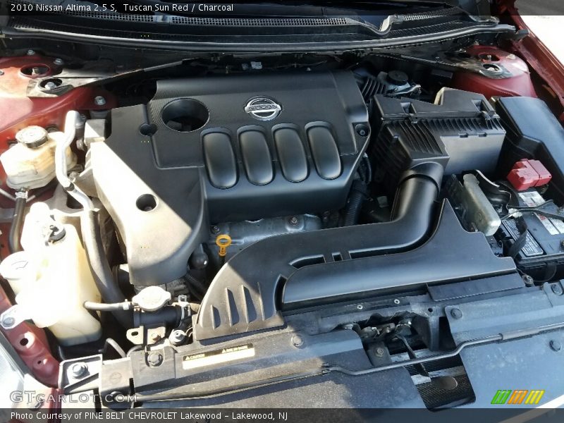 Tuscan Sun Red / Charcoal 2010 Nissan Altima 2.5 S