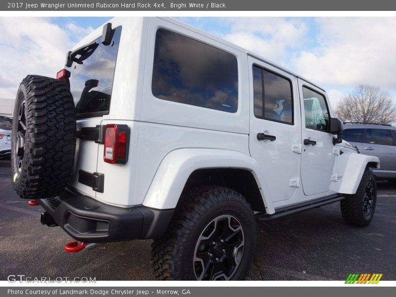 Bright White / Black 2017 Jeep Wrangler Unlimited Rubicon Hard Rock 4x4